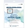 Strathmore 500 Series Ready Cut Watercolor Paper Pack, Cold Press, 11x14 inch, 6 Sheets