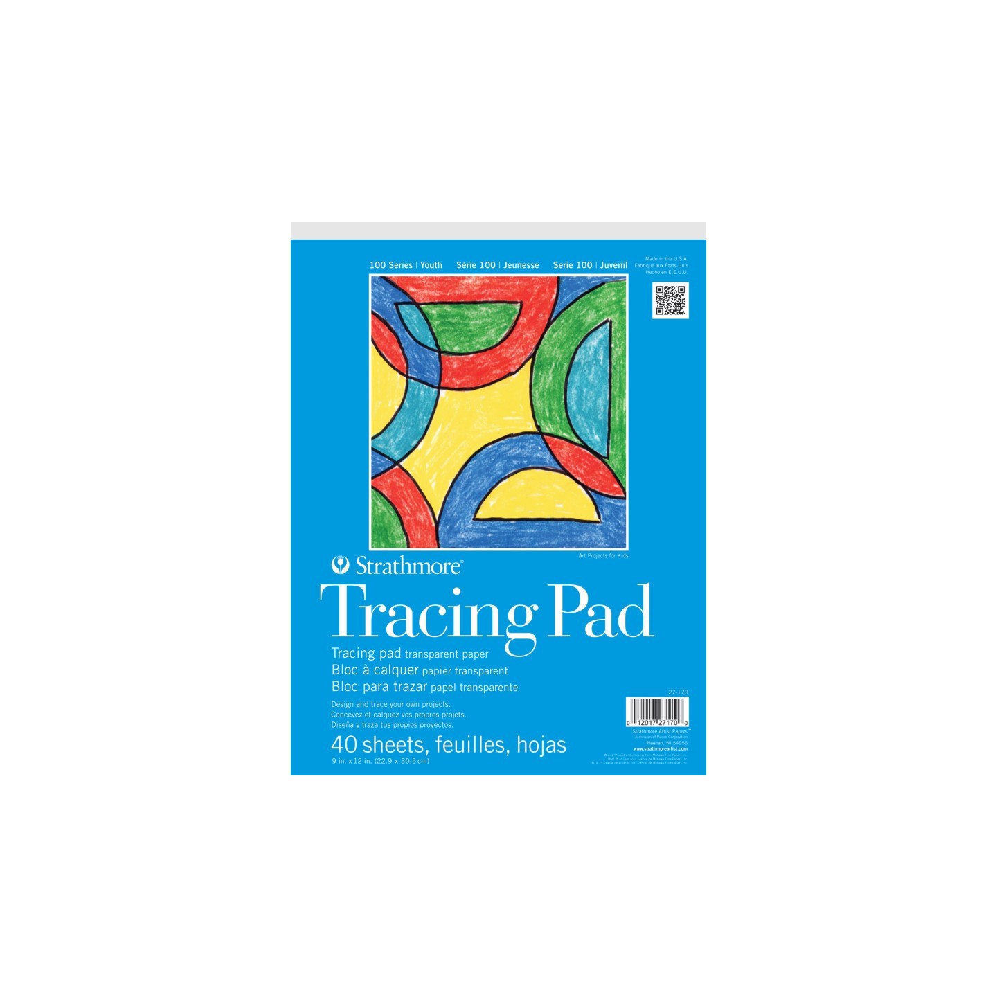 Strathmore 100 Series Tracing Pad, 40 Sheet, 9x12 inch, 1 Count