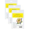 Strathmore 300 Series Watercolor Cards & Envelopes, Anniversary Size, 3.5x4.875 inch, 6 Per Pack, 3 Packs