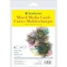 Strathmore 300 Series Mixed Media Cards & Envelopes, Full Size, 5x6.875 inch, 6 Pack