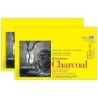 Strathmore 300 Series Charcoal Pad, Glue Binding, 32 Sheet, 11x17 inch, Pack of 2