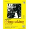 Strathmore 300 Series Printmaking Pad, Glue Binding, 30 Sheet, 11x14 inch, 1 Count