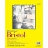 Strathmore 300 Series Bristol Pad, Smooth Finish, Tape Binding, 20 Sheet, 11x14 inch, 1 Count