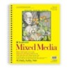 Strathmore 300 Series Mixed Media Pad, Side Wire Binding, 40 Sheet, 11x14 inch, 1 Count