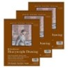 Strathmore 400 Series Drawing Paper Pad, Top Wire Binding, 24 Sheet, 8x10 inch, 1 Count, Pack of 3