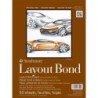 Strathmore 400 Series Layout Paper Pad, Glue Binding, 50 Sheet, 9x12 inch, 1 Count