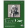 Strathmore 400 Series Sketch Paper Pad, Recycled, Toned Tan, Side Wire Binding, 24 Sheet, 11x14 inch, 1 Count