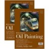 Strathmore 400 Series Oil Pad, Glue Binding, 10 Sheet, 9x12 inch, Pack of 2