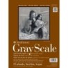 Strathmore 400 Series Grayscale Paper Pad, Glue Binding, 15 Sheet, 9x12 inch, 1 Count