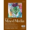 Strathmore 400 Series Mixed Media Paper Pad, Glue Binding, 15 Sheet, 9x12 inch, 1 Count