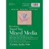 Strathmore 400 Series Mixed Media Pad, Toned Tan, Glue Binding, 15 Sheet, 6x8 inch, 1 Count