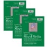 Strathmore 400 Series Mixed Media Pad, Toned Gray, Glue Binding, 15 Sheet, 6x8 inch, Pack of 3