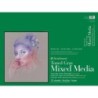 Strathmore 400 Series Mixed Media Paper Pad, Toned Gray, Glue Binding, 15 Sheet, 18x24 inch, 1 Count