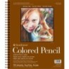 Strathmore 400 Series Colored Pencil Paper Pad, Side Wire Binding, 30 Sheet, 11x14 inch, 1 Count