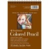 Strathmore 400 Series Color Pencil Pad, Wire Binding, 30 Sheet, 6x8 inch, 1 Count