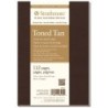 Strathmore 400 Series Art Journal Sketch Paper, Toned Tan, Soft Cover Binding, 112 Page/56 Sheet, 5.5x8 inch, 1 Count