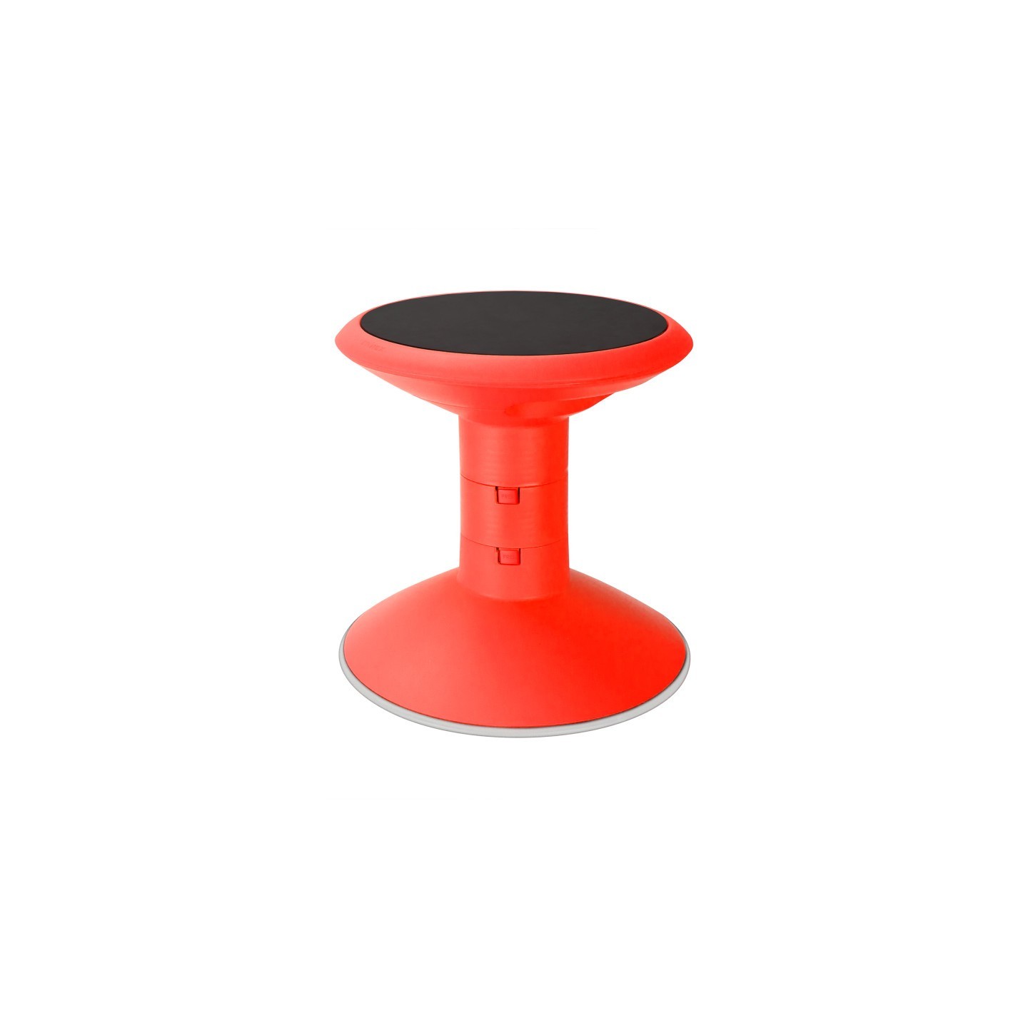 Storex Wiggle stool, 12 to 18-inch, Red