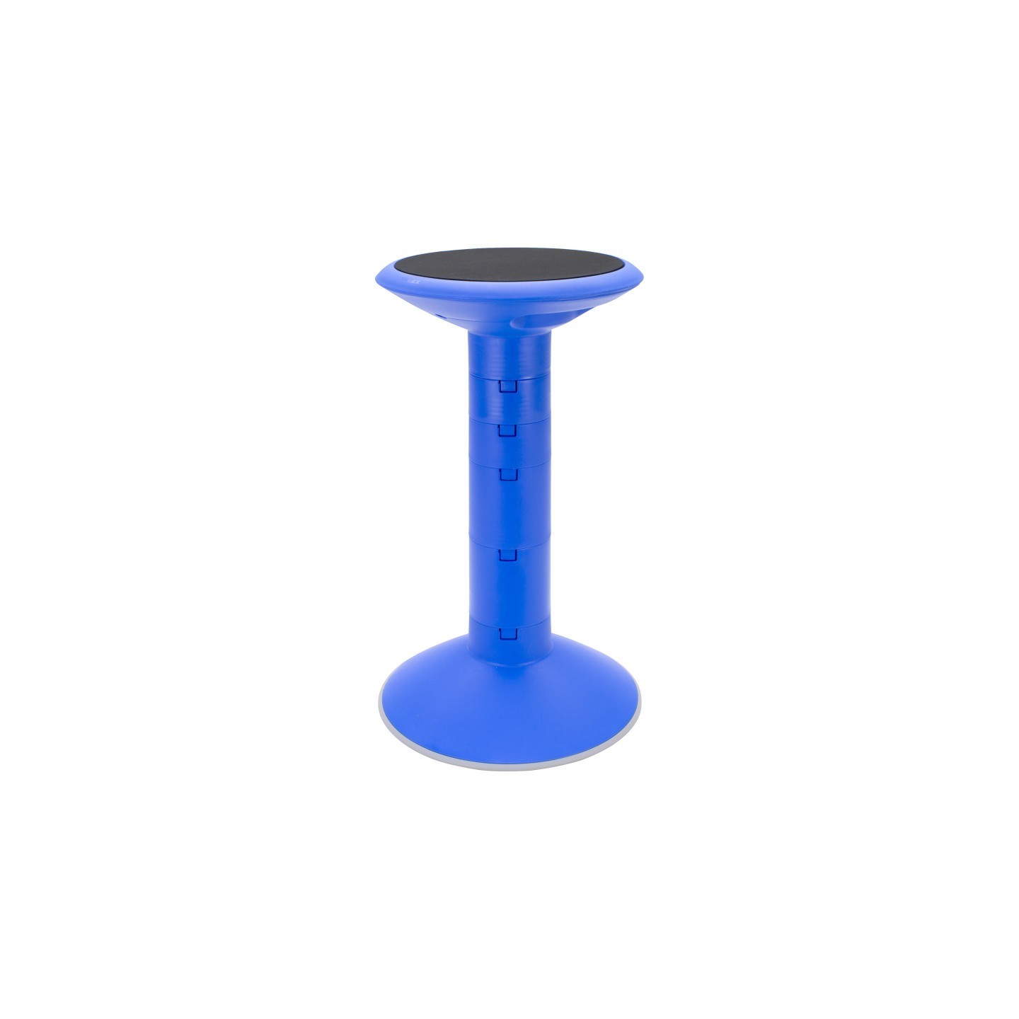 Storex Wiggle stool, 12 to 24-inch, Blue