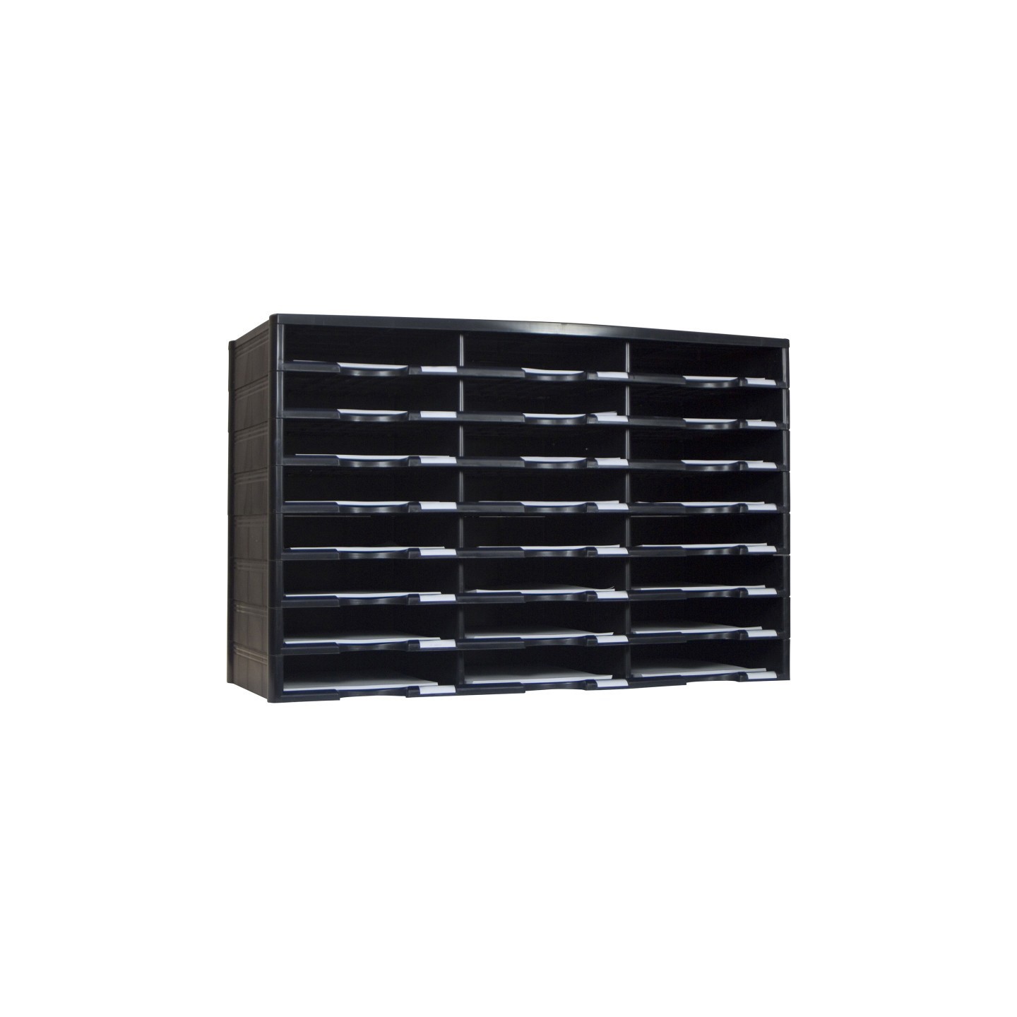 Storex 24 Compartment Literature Organizer