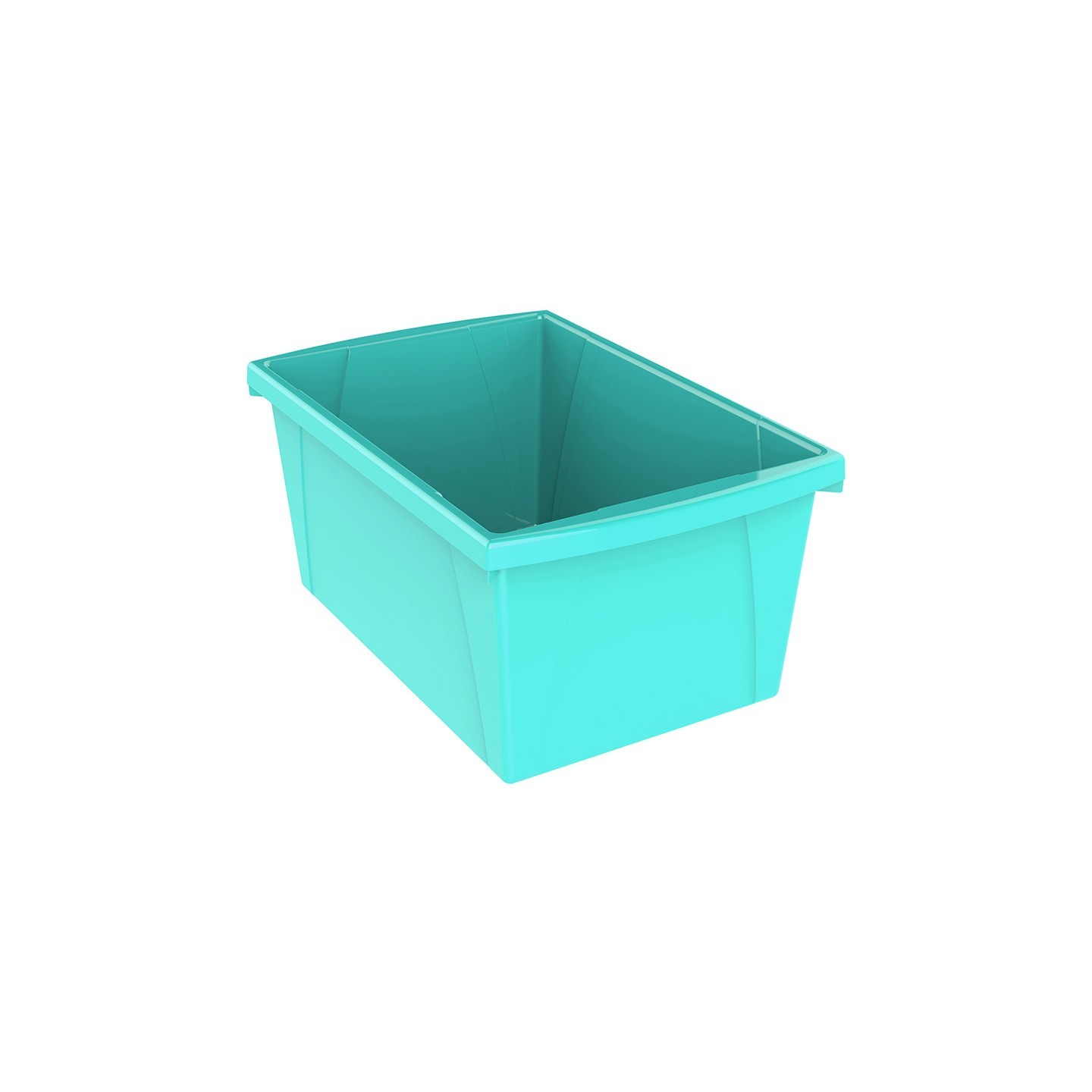 Storex Medium Classroom Storage Bin, Teal