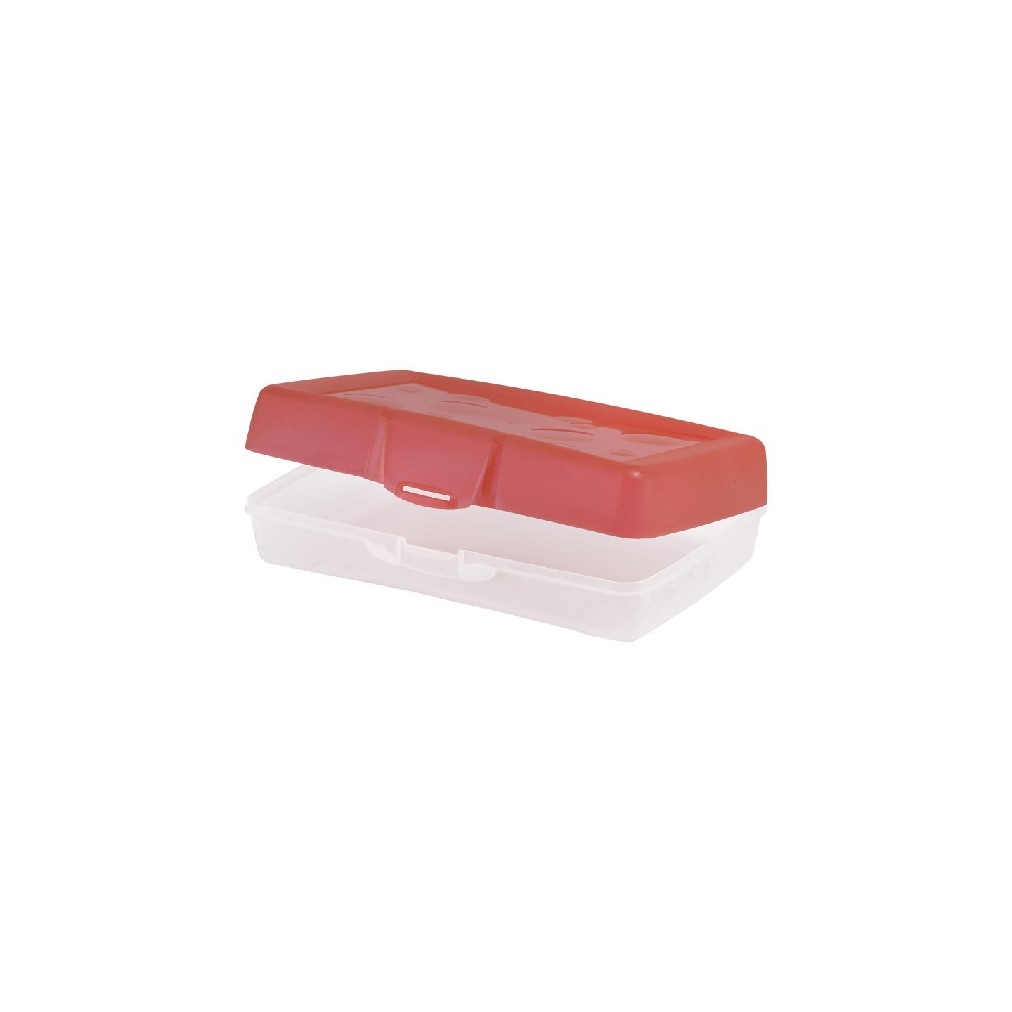 Storex Large Pencil Box, Red