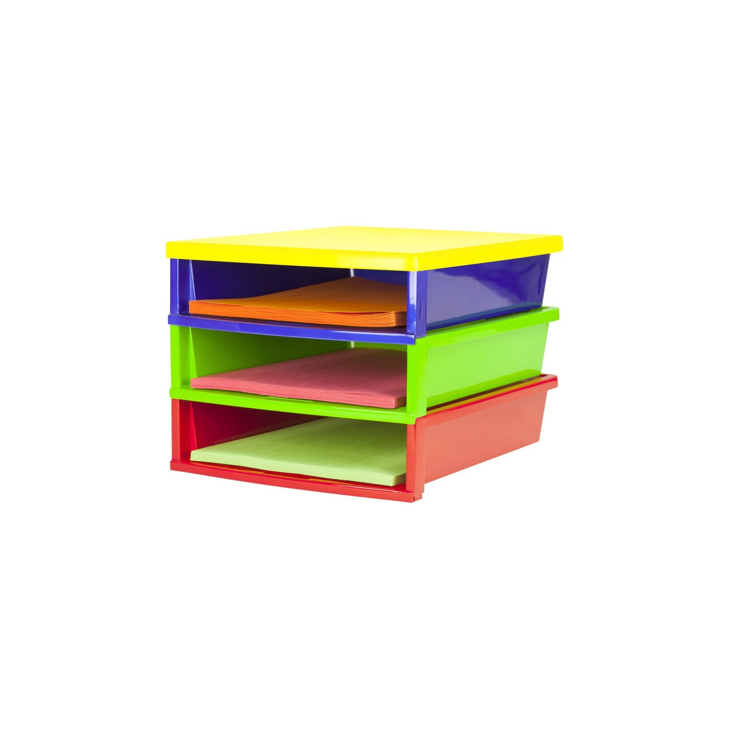 Storex Quick Stack Construction Paper Organizer