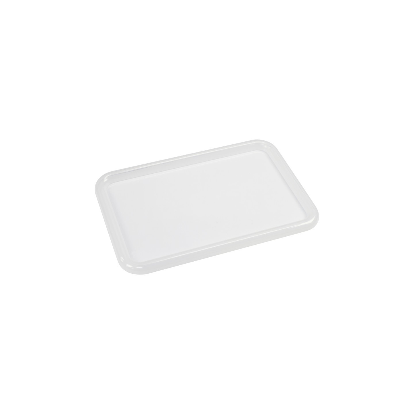 Storex Clear Lid Bin Cover, Fits Storex Small Cubby Bin, 5-Pack