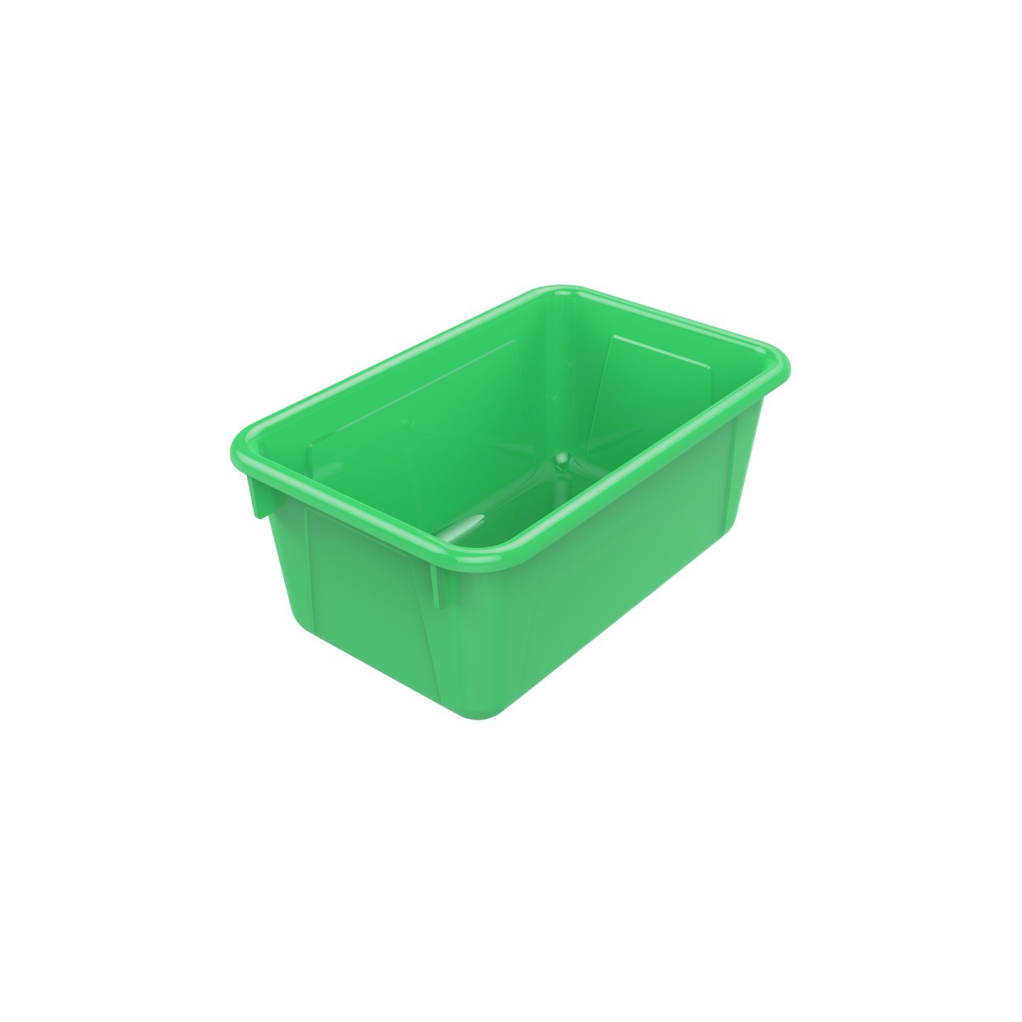 Storex Small Cubby Bin, Green