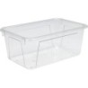 Storex Cubby Bin, PET (clear)