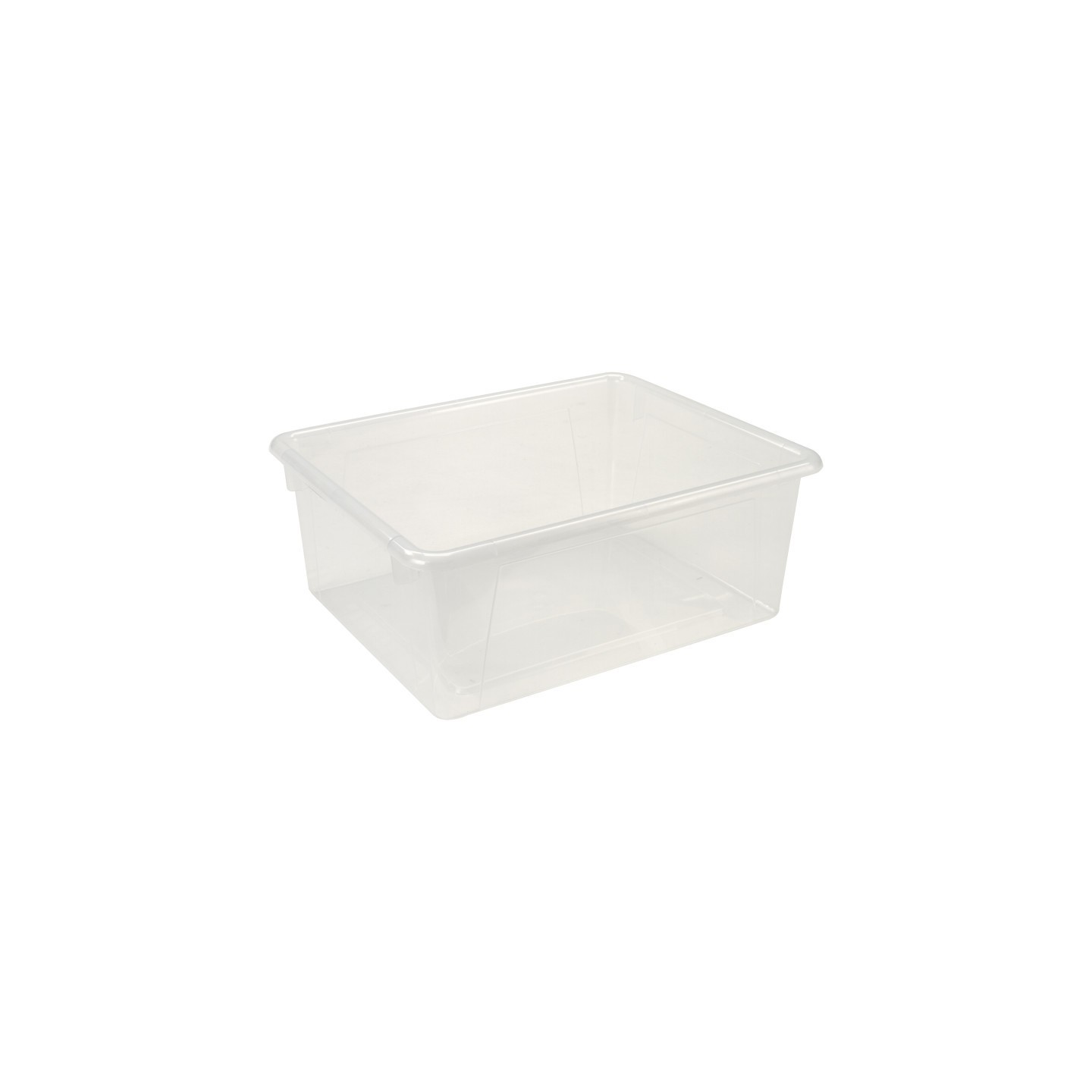 Storex Deep Storage Tray, Clear