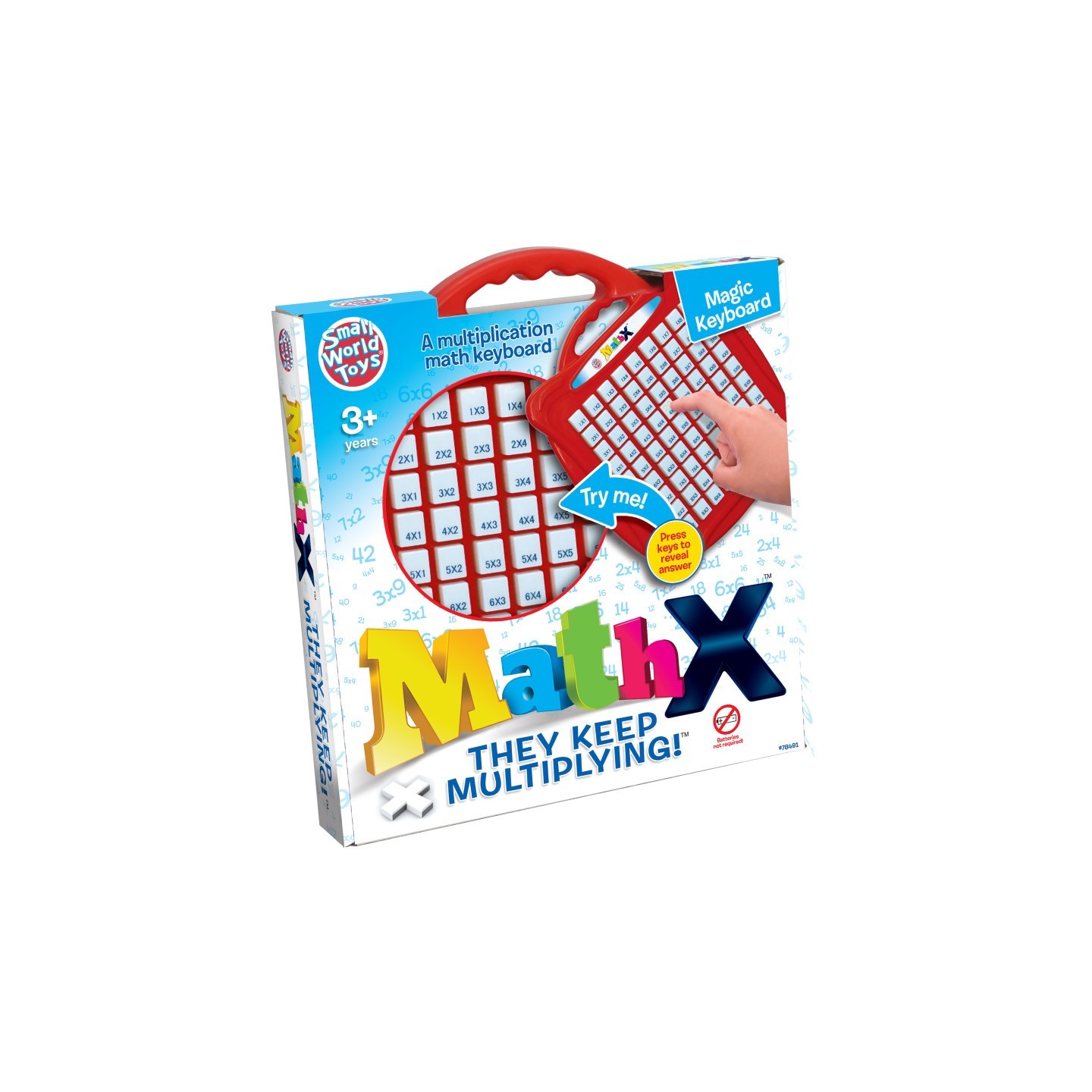 Small World Toys They Keep Multiplying Math Keyboard Game