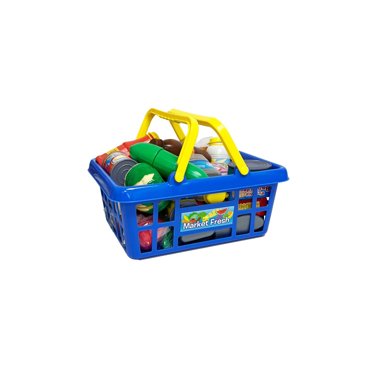 Small World Toys Get To The Grocer 32-Piece Pretend Playset