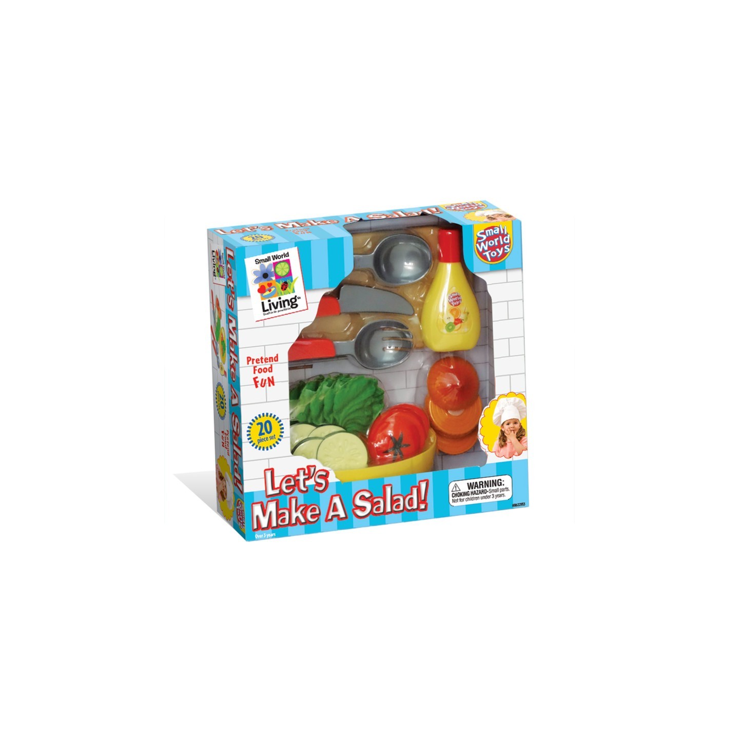 Small World Toys Let's Make A Salad 20-Piece Playset