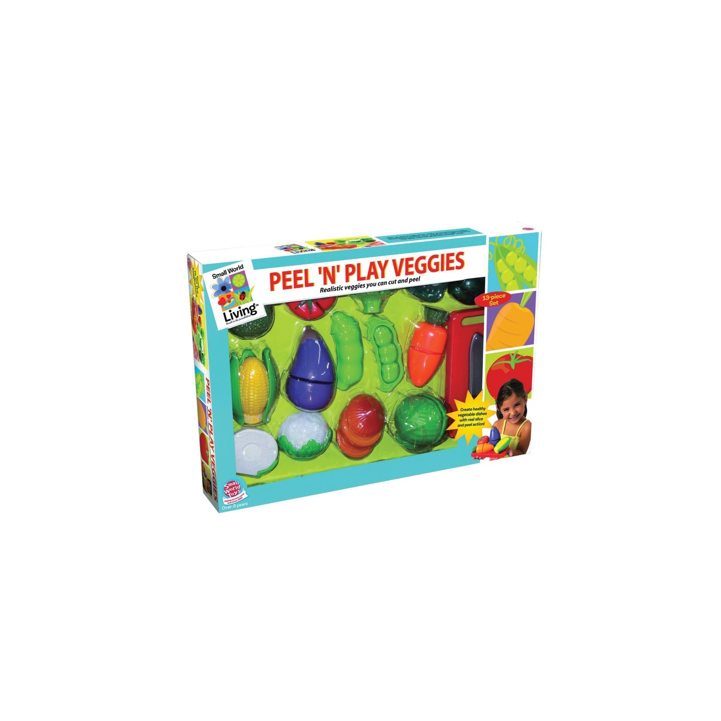 Small World Toys Peel 'N' Play Veggies