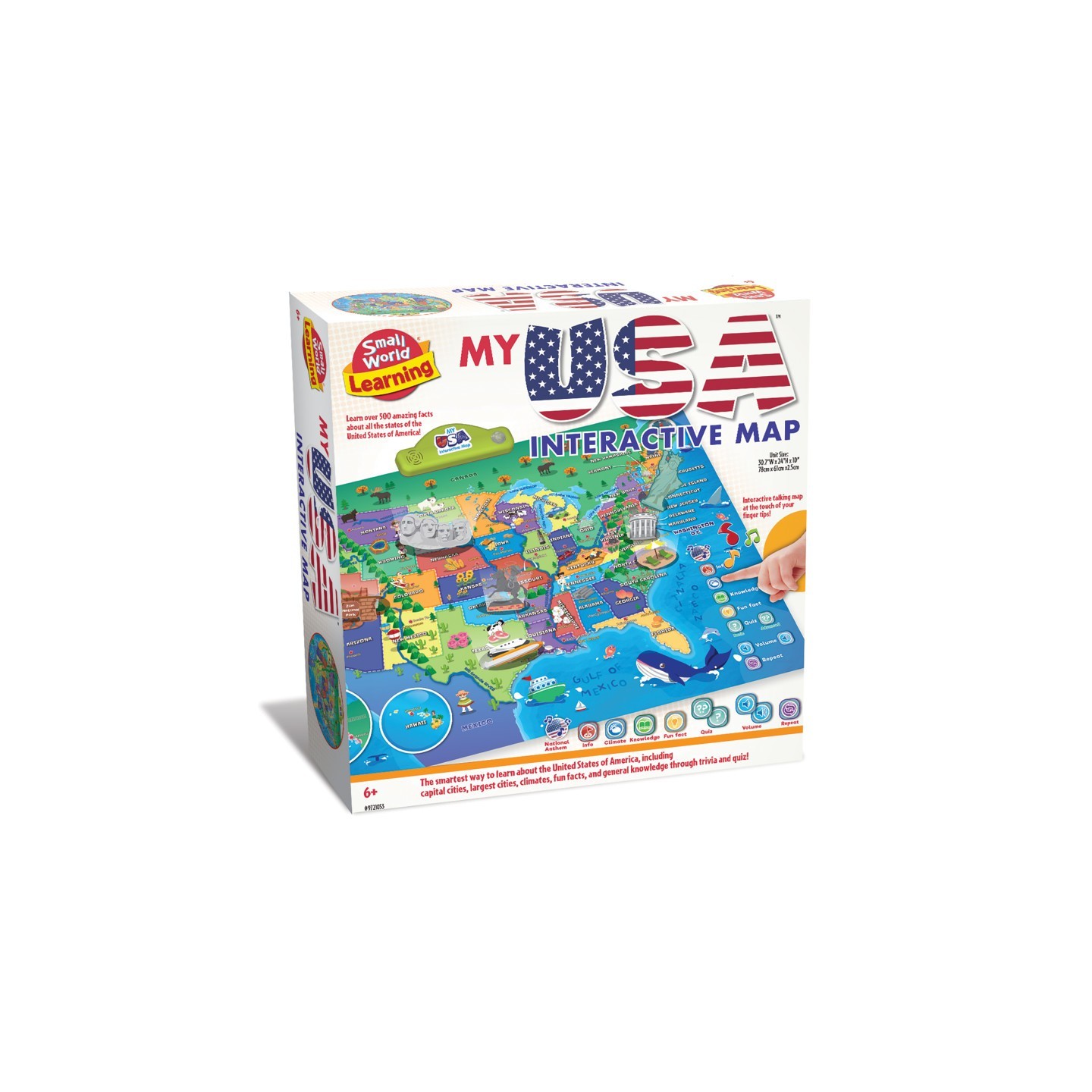 Small World Toys My USA Interactive Map