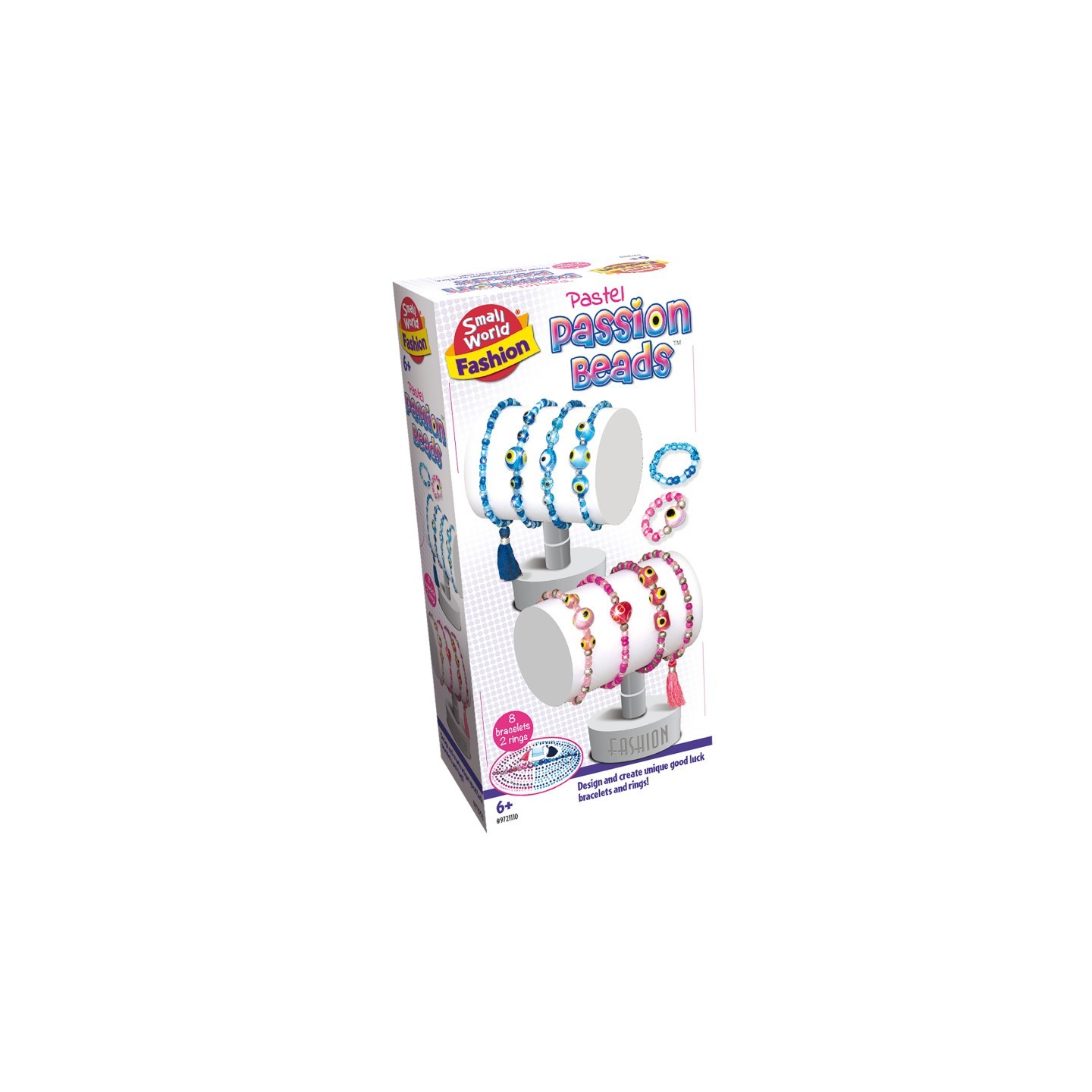 Small World Toys Pastel Passion Beads Bracelet & Ring Kit