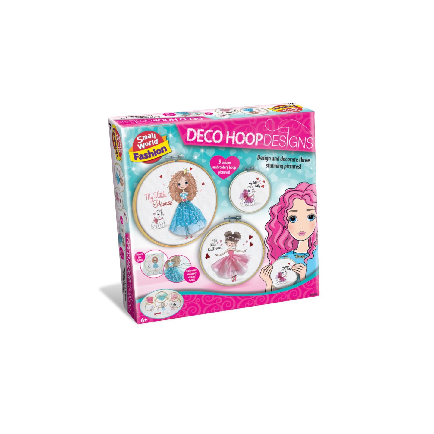 Small World Toys Deco Hoop Designs Embroidery Hoop Pictures