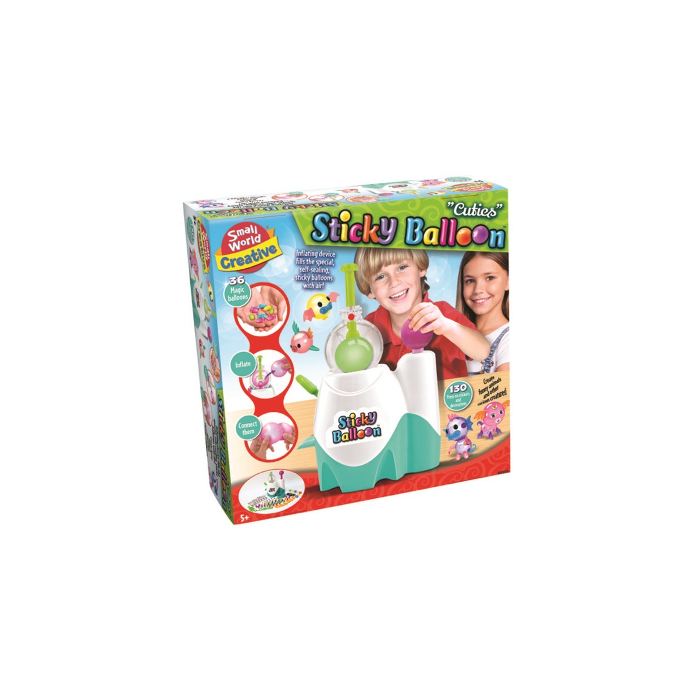 Small World Toys "Cuties" Sticky Balloon Art Kit