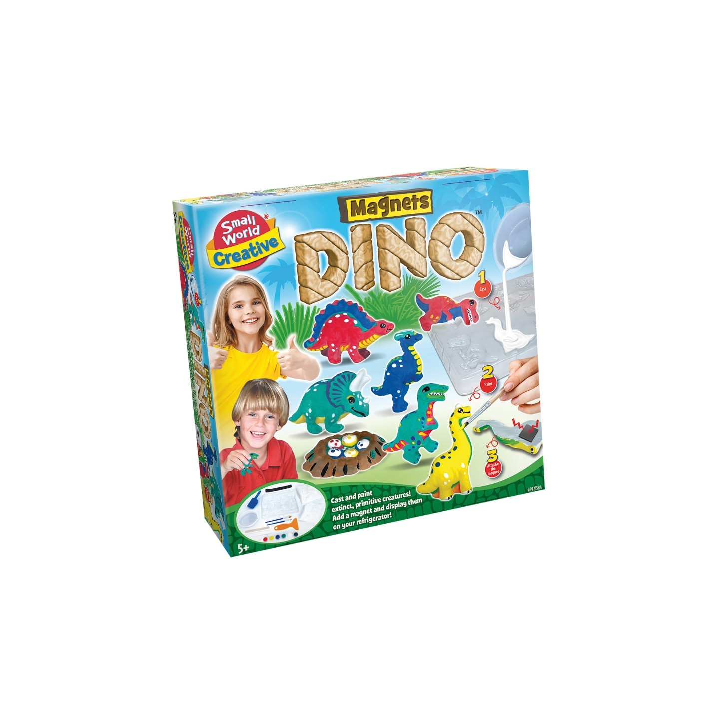 Small World Toys Magnets Dino Kit