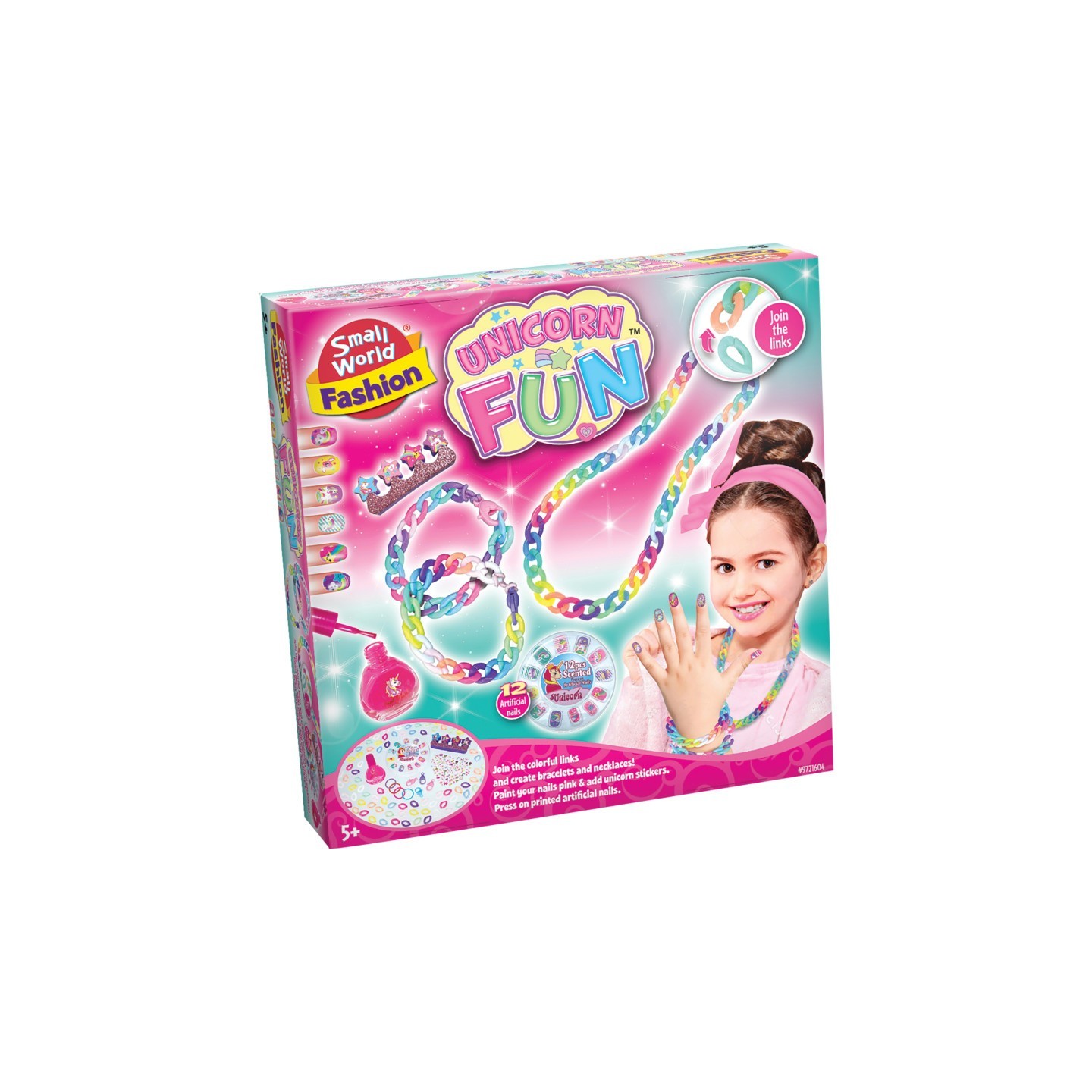 Small World Toys Unicorn FUN Jewelry Making Kit