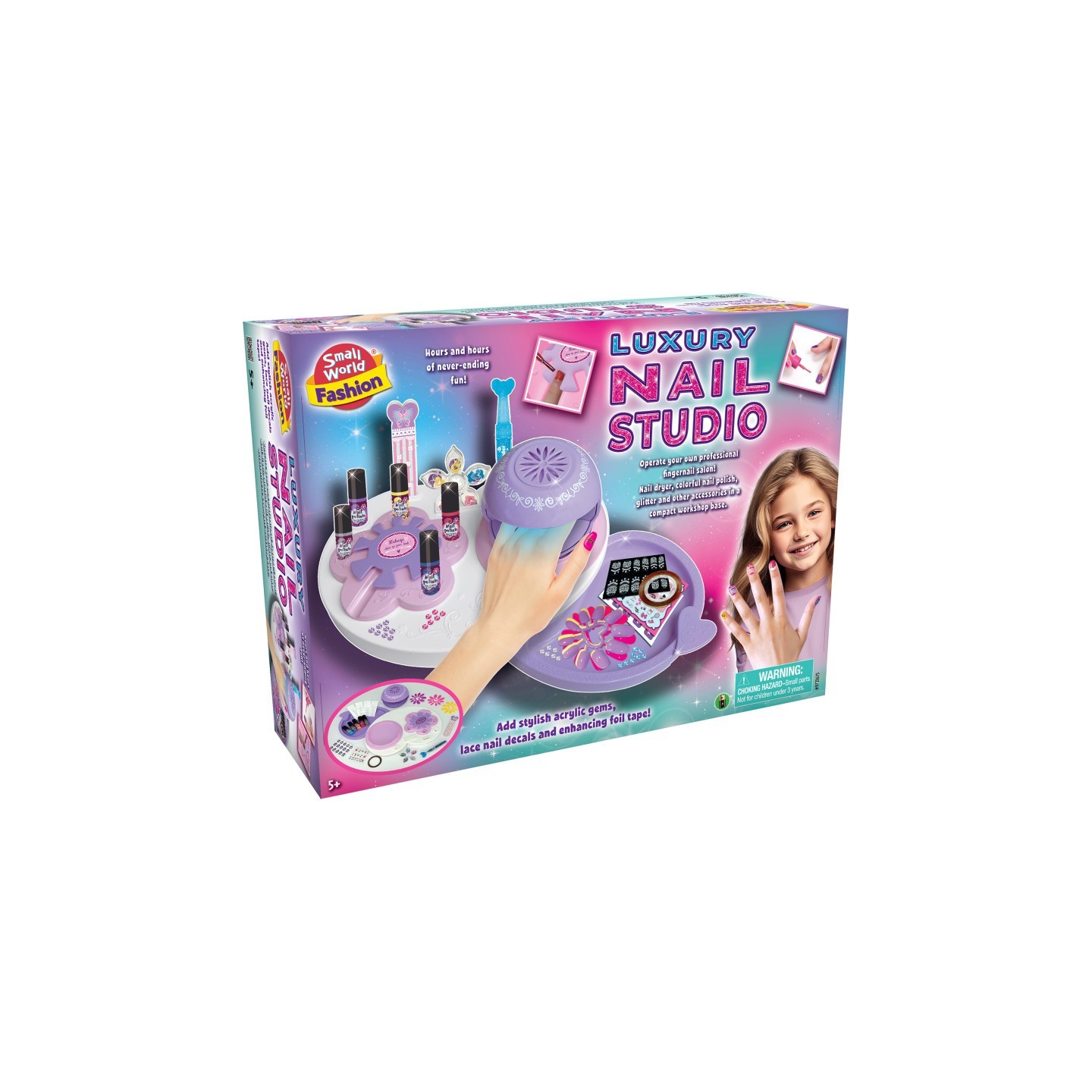 Small World Toys Luxury Nail Studio Kit