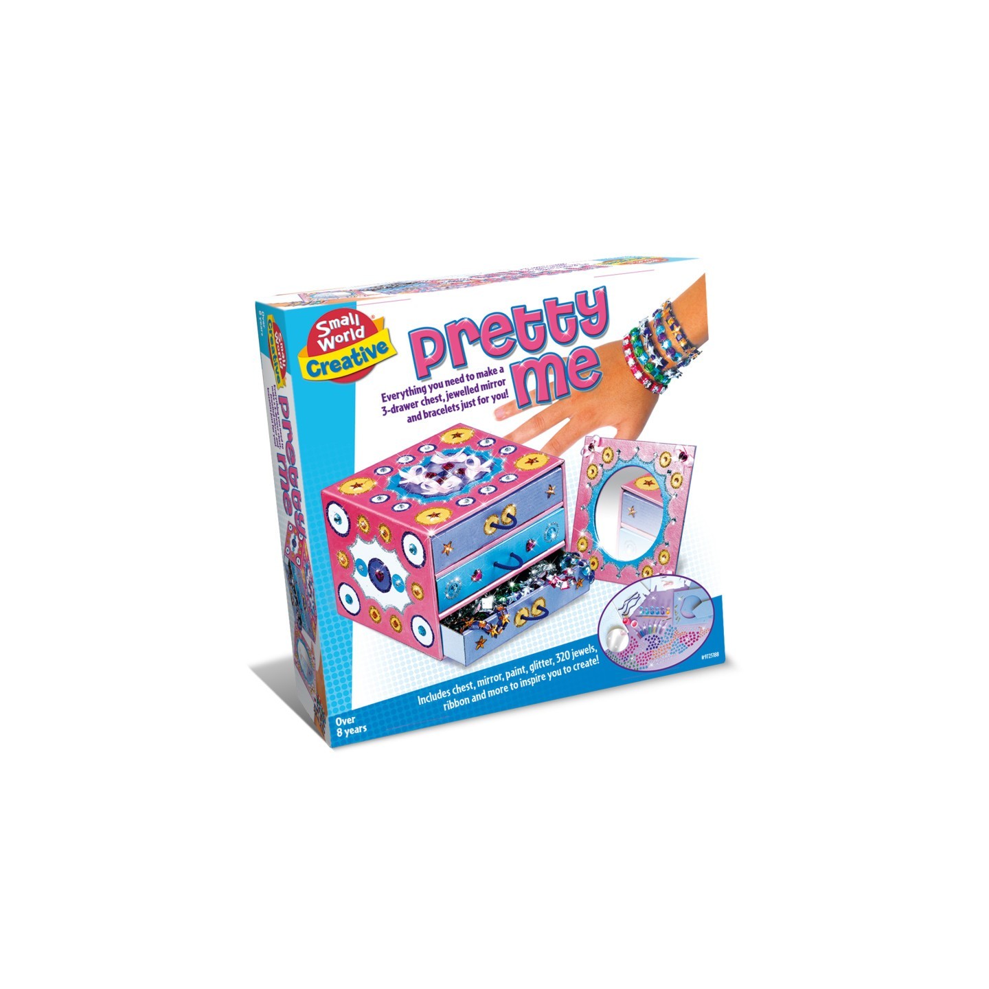 Small World Toys Pretty Me Jewelry Box Kit