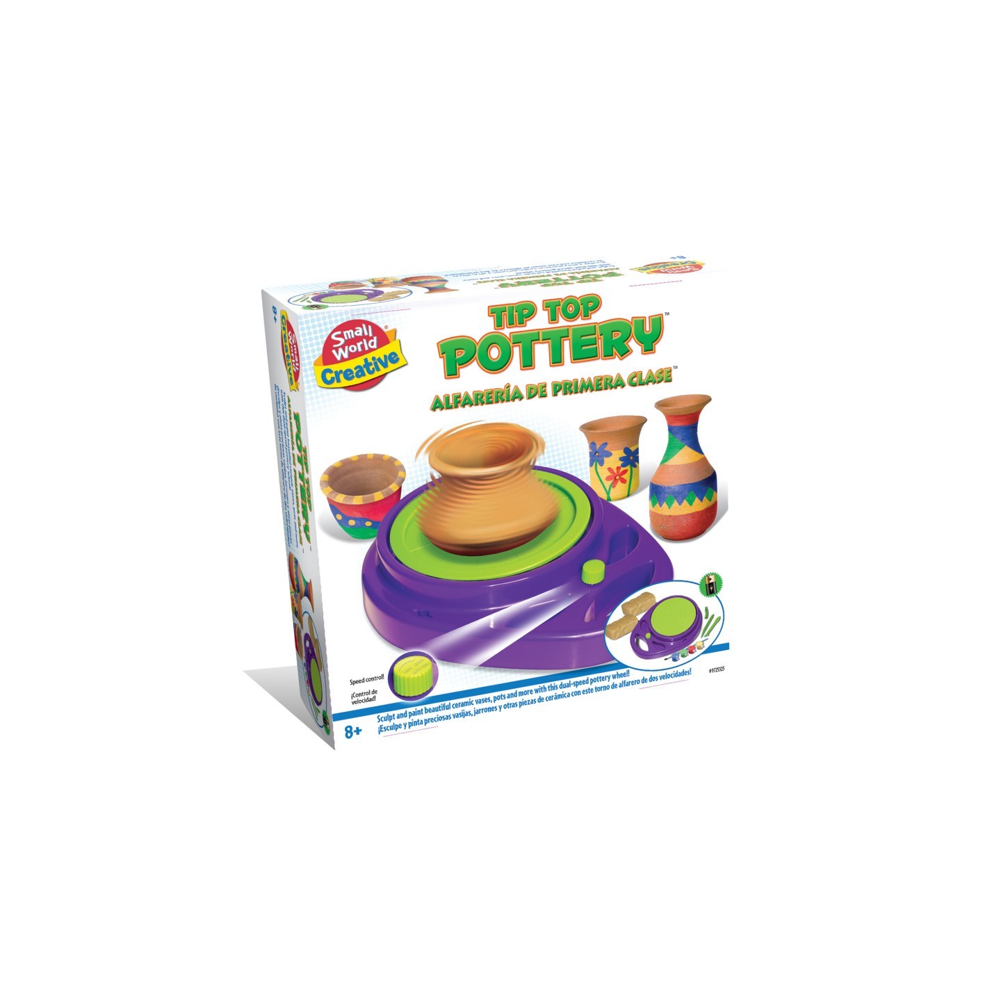 Small World Toys Tip Top Pottery Kit