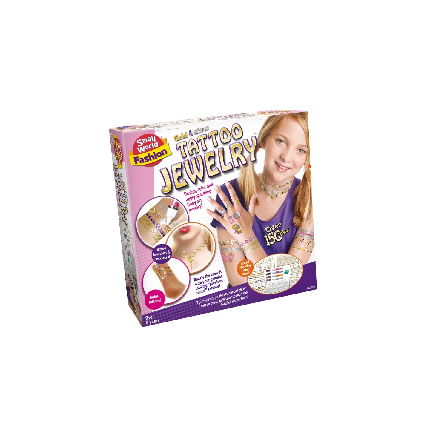 Small World Toys Gold & Silver Tattoo Jewelry