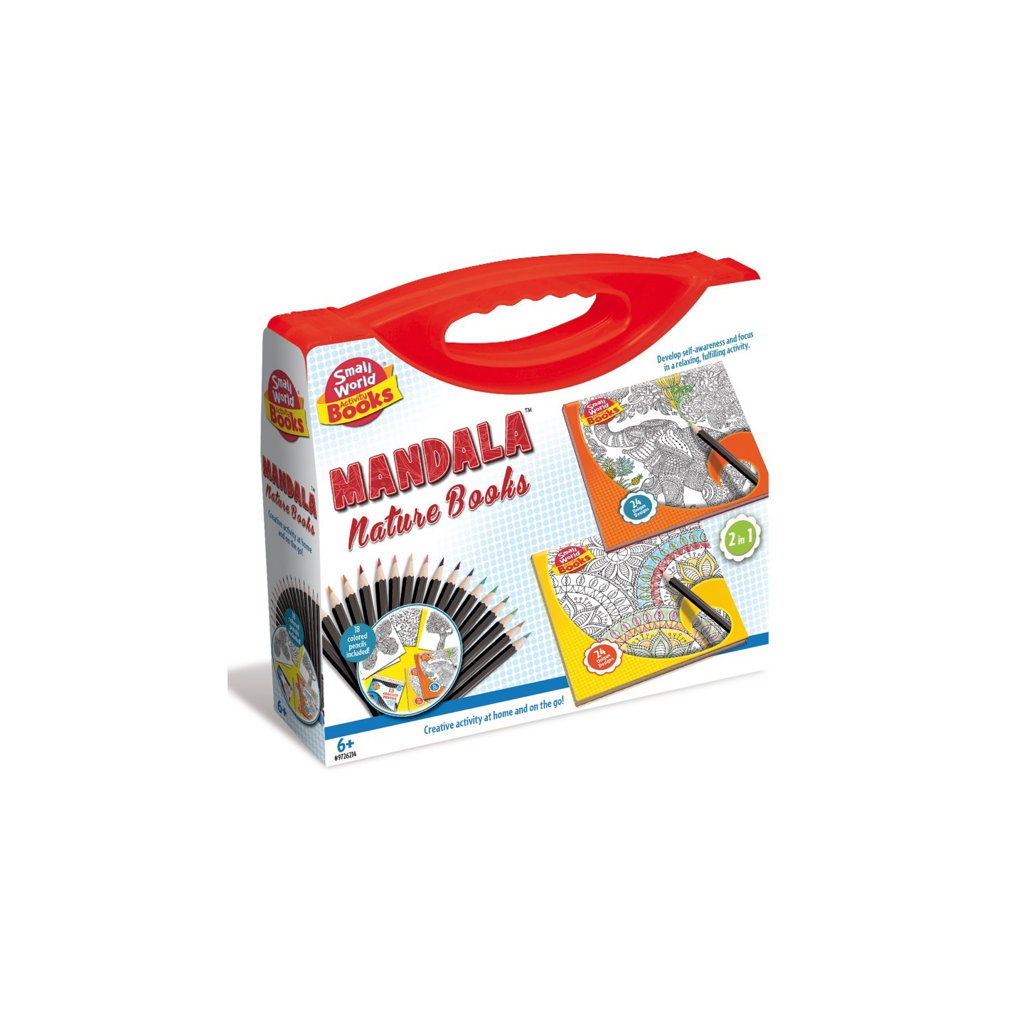 Small World Toys 2 in 1 Nature Mandala Books