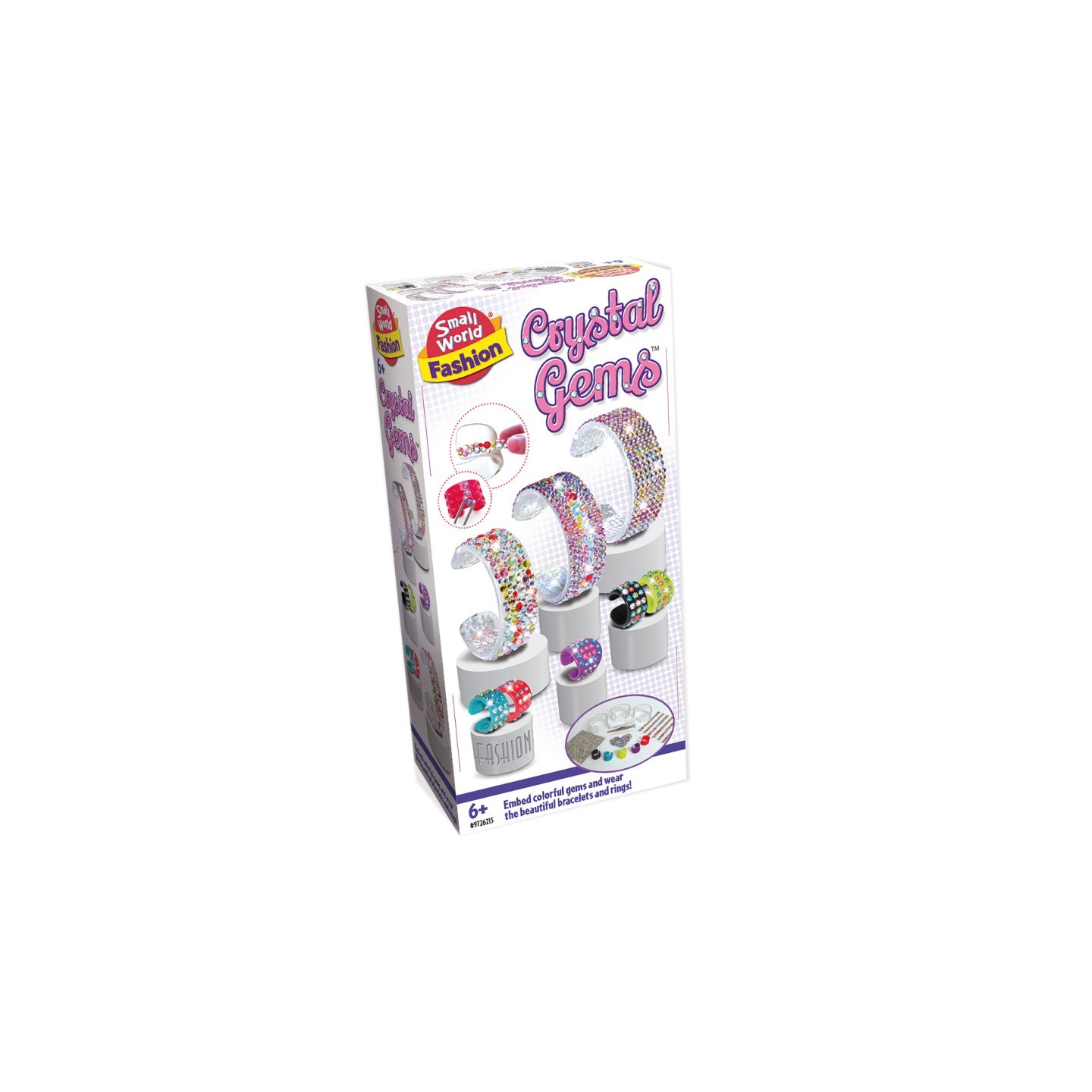 Small World Toys Crystal Gems Bracelet Making Kit
