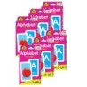 School Zone Publishing Alphabet Flash Cards, 6 Packs