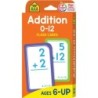 School Zone Publishing Addition 0-12 Flash Cards