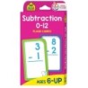 School Zone Publishing Subtraction 0-12 Flash Cards