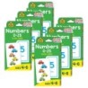 School Zone Publishing Numbers 0-25 Flash Cards, 6 Packs